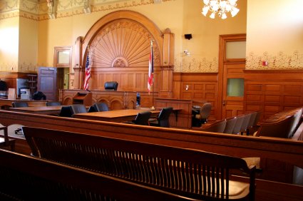 Court room view